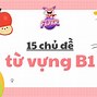 Giáo Trình Dạy Tiếng Anh B1